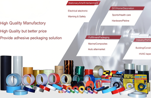 เทปพันสายไฟฟ้า PVC ทนความร้อนแรงดันสูงสองด้าน รุ่น <span class=keywords><strong>53988</strong></span> กาวอะคริลิกนุ่ม สีแดง เขียว ดำ ขาว - Product Image 4