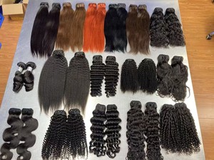 Cabello Humano Remy Vietnamita Virgen 100% de Alta Calidad, Rizado Profundo, Trama Doble a Máquina, Color 1B, Gran Venta para Mujeres Negras - Product Image 5