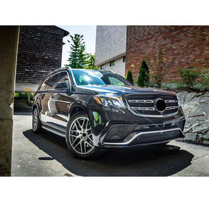 GLS63 AMG look bodykit pare-chocs avant arrière avec embouts passage de roue de calandre pour <span class=keywords><strong>Mercedes</strong></span> Benz <span class=keywords><strong>GLS</strong></span> CLASS X166 2016 2017 <span class=keywords><strong>2018</strong></span> 2019 - Product Image 2