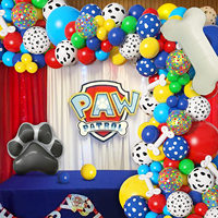 Belle patte dessin animé patrouille chien ballons arc guirlande Kit ballons Globos fête pour enfants anniversaire bébé douche fête décorations
