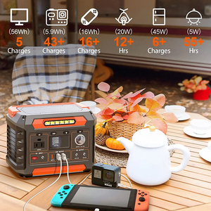 300w 220v 288wh <span class=keywords><strong>Eco</strong></span> casa generatore di energia solare a flusso esterno stazione di alimentazione portatile con pannello solare - Product Image 5