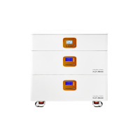 Invertisseur hybride de stockage d'énergie domestique empilable pour réseau AC 51,2 V 30-40 kW avec communication CAN et batterie au lithium fer phosphate