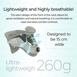 तकनीकी प्यार ऑर्थोपेडिक एडजस्टेबल प्रमाणित प्लास्टिक गर्दन ब्रेस समर्थन चिकित्सा गर्भाशय ग्रीवा कॉलर ट्रैक्टर गर्दन कॉलर - Product Image 3