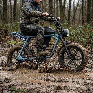 Vélo électrique haute performance 48V 16Ah avec pneus larges, vélo de montagne pour l'aventure en plein air - Product Image 2