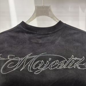 Camisetas de Alta Calidad con Estampado Gráfico, Camisetas de Diseño con Lavado Diamante, Ropa de Diseñador, Camiseta Majestik para Hombre - Product Image 6