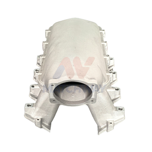 Coletor de Admissão de Alumínio Acetinado Prateado MATCHWAY LS Hi-Ram EFI para Motores GM Chevy LS3/L92 com Kits de Trilho de Combustível - Product Image 4