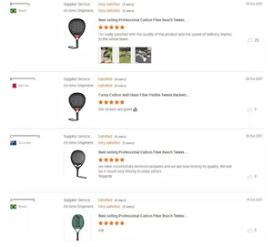 Raqueta de Pádel con Cabeza de Carbono 12K 18K, Protector Personalizado, Versión Mejorada - Product Image 5