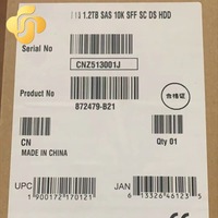 872737-001 872479-B21 Disque dur SAS SC DS 1,2 To 10K 12G 2,5 pouces, avec plateau de disque dur inclus