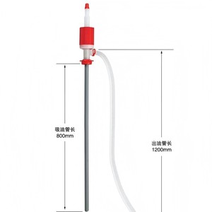 Japan Oriental TP-011 Manual Oil <b>Pump</b> 1200mm Discharge 800mm <b>Suction</b> PE PVC - Product Image 3