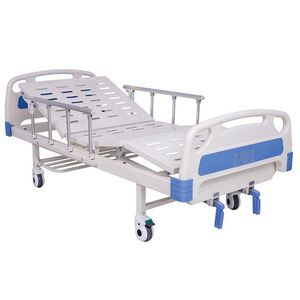 Cama Médica Metálica de Alta Calidad Medco con Dos Manivelas y Colchones, Cama Manual para Pacientes de Hospital, Mobiliario Hospitalario - Product Image 4