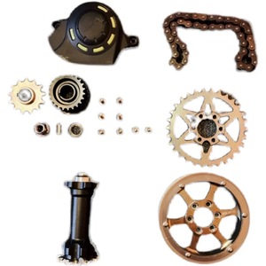 Juego de Engranajes de Cadena de Transmisión de Acero Reforzado AXZ para Yamaha/Intimidator/Scooters, Acabado Pulido, Kit de Mejora/Reequipamiento - Product Image 5