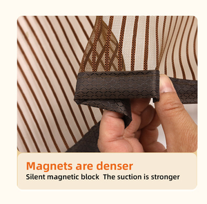 Cortina de puerta magnética moderna ecológica, con cierre automático mosquitera, imanes, mosquitera, malla mosquitera - Product Image 3