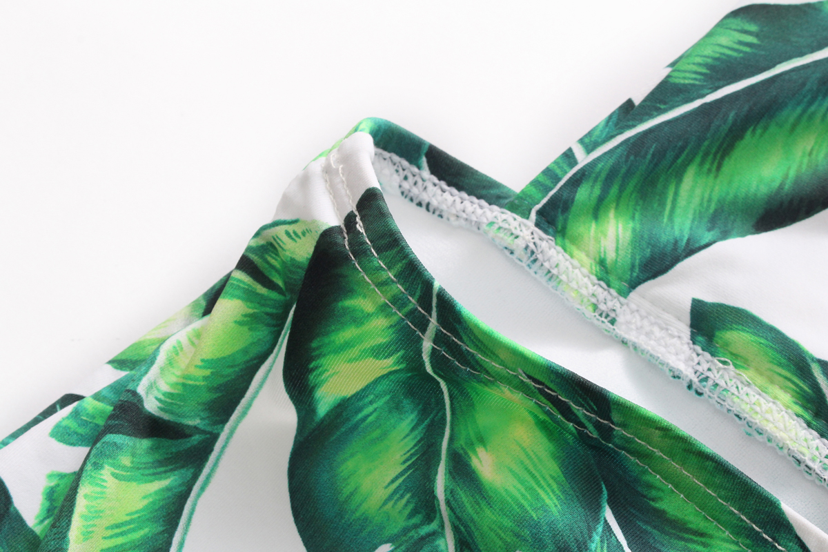 One-piece swimsuit printed swimsuit custom swimwear sexy bikini