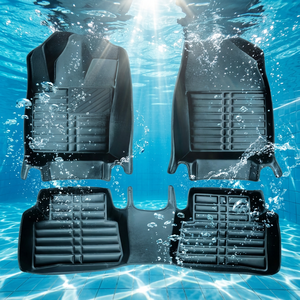 <span class=keywords><strong>Tappetini</strong></span> Auto Impermeabili 5D in Pelle, Set Completo Antiscivolo Ecologico per Yaris, X1, Aygo, Creta - Product Image 4