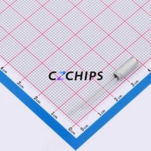 Condensador Sólido 1010250411R00, Componente de Orificio Pasante (THT), D4xL11mm 100uF 25V 4mm 11mm - Product Image 2