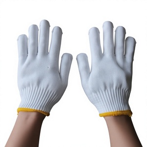 ถุงมือ OMET Glove 58 ทนทาน 600 กรัม/คู่ ผ้าฝ้ายผสมโพลีเอสเตอร์ 7 ออนซ์ ป้องกันการบาด ป้องกันความร้อน กันลื่น ปราศจากน้ำยาง ปลอกข้อมือเพื่อความปลอดภัย ระบายอากาศได้ดี ถุงมือสำหรับทำงาน - Product Image 1