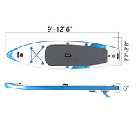 Planche de surf gonflable en matériau Drop Stitch pour Stand Up Paddle (SUP)