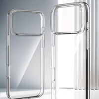Coque de protection créative antichoc transparente et invisible effet seconde peau tout compris pour iPhone 17