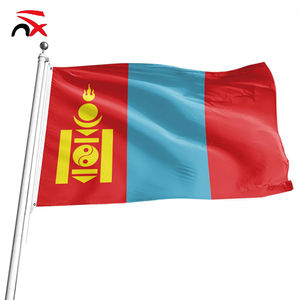 Drapeaux nationaux mongols Nuoxin en gros, drapeaux portables en polyester 3x5 imprimés numériquement pour affichage extérieur - Product Image 2