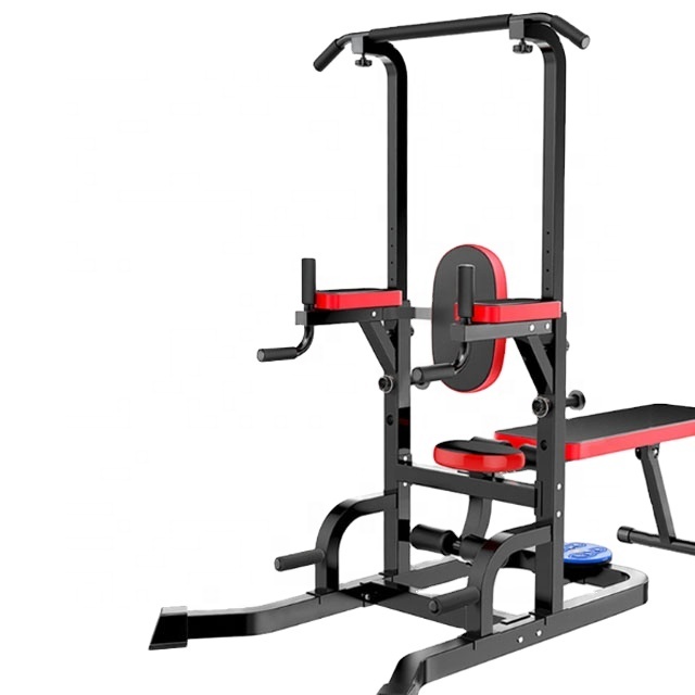 FDFIT Power Tower Dip Station Pull up Bar Multi-function Pull up Station bar Strength Training Equipment