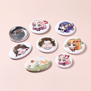 Promosyon hediyeler için özel düzensiz şekil Metal UV baskılı müzik ve spor tema rozeti - Product Image 4