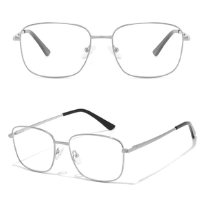 GL8787 Marcos de anteojos ópticos de oro negro de moda de negocios simples de alta calidad Monturas de anteojos cuadrados ultraligeros para mujeres - Product Image 3