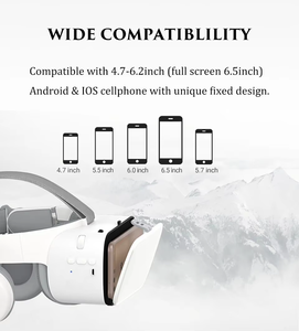 2024 más nuevo Oem/EDM 3D casco Vr gafas Z6 plegable estéreo Realidad Virtual auriculares estéreo <span class=keywords><strong>Viar</strong></span> binoculares para teléfonos inteligentes - Product Image 5