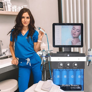 Korea 14-in-1 <span class=keywords><strong>Aesthetic</strong></span> Dermabrasie Gezichtsreiniging Hydro Facial Handstuk Schoonheidskliniek Apparaat - Product Image 4