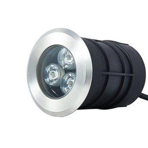 304 Stainless Steel IP65 Waterproof LED Recessed Landscape <b>Light</b>, AC/DC 12V/24V Dimmable Underground Deck <b>Pathway</b> In-Ground Lamp - Product Image 3