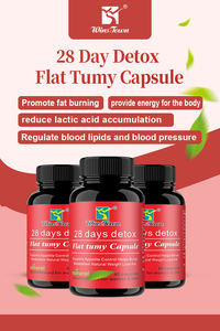 แคปซูลเผาผลาญไขมันหน้าท้องแบบแบนราบ28วันอาหารเสริมลดความอ้วนสมุนไพรธรรมชาติที่ดีที่สุด - Product Image 5