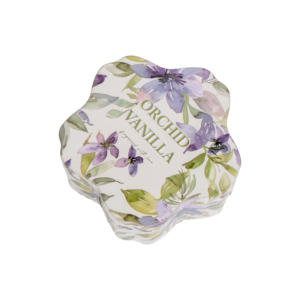 กล่องดีบุกทรงดอกไม้ลายสีน้ำสี่ฤดู ลดราคาพิเศษ สำหรับใส่ขนม ชา ช็อกโกแลต - Product Image 6