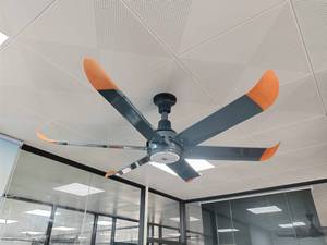 KUUL Grand <span class=keywords><strong>ventilateur</strong></span> de plafond LED avec <span class=keywords><strong>silencieux</strong></span> de flux d'air léger et composant moteur à noyau de pales en aluminium - Product Image 6
