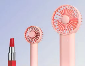 Ventilador de Mano Portátil, Personal, de Bolsillo, Funciona con Batería, Regalo de Verano para Viajes al Aire Libre en Auto o Autocaravana, Pequeño Ventilador de Mano de Plástico - Product Image 6