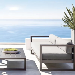 <span class=keywords><strong>Set</strong></span> Divano da Esterno in Teak Stile Nordico per Giardino e Patio, <span class=keywords><strong>Set</strong></span> Arredamento per Resort e Hotel - Product Image 3
