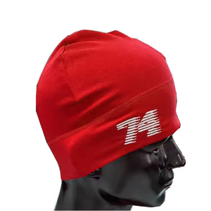 Gorro de Alta Calidad con Forro de Satén, Gorro Negro Tipo Skull Cap, Gorro de Ciclismo Personalizado - Product Image 2