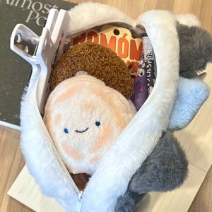 Bolsa de Almacenamiento de Papelería con Diseño de Gatito Adormecido, Ecológica, de Gran Capacidad, Estuche para Lápices, Bolsa de Maquillaje de Alta Gama, a la Moda - Product Image 4