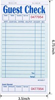 Factures de réception à bas prix Livres de bons de commande Livre de factures papier de haute qualité