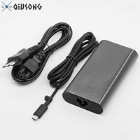 Cargador de Laptop USB C de 90W, Cargador Rápido Tipo C, Adaptador de Corriente CA, Cable de Alimentación para Dell XPS 13 9365 XPS 15 9500 Latitude 7390 5289 5300