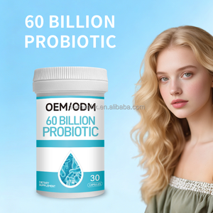 โปรไบโอติก 60 พันล้านแคปซูล 30 เม็ด อาหารเสริม รับผลิตแบบ OEM ODM - Product Image 1