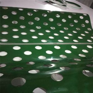 Cinta transportadora de PVC verde perforada de alta densidad, ultra transpirable, OEM, para imprentas, 2000 mm x 5,0 mm, 1 año de garantía - Product Image 3