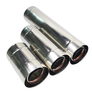 Tuyau d'évacuation en acier inoxydable 304, poêle à bois massif, en acier inoxydable, pour la cuisine, cheminée, poêle, chaudière - Product Image 3