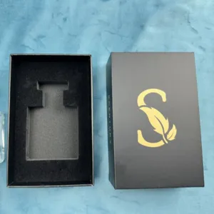 Caixa de perfume personalizada, embalagem de papel moderna para embalagem de logotipo personalizada, embalagem vazia de garrafa de papel, caixa de perfume com caixas de presente de perfume