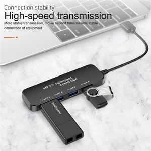Hot Selling 4-in-1 <b>USB</b> <b>HUB</b> 4-Port Computer <b>Hub</b> with <b>USB</b> Card Reader and <b>USB</b>-C3.0 <b>Hub</b> - Product Image 6