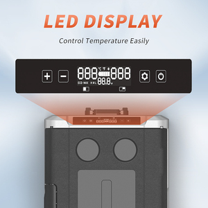 Compresseur TF35 12v 24v dc 100-240v ac Alpicool mini réfrigérateur portable double zone camping refroidisseur électrique réfrigérateur congélateur - Product Image 3
