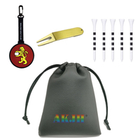 Échantillon gratuit Logo personnalisé outil de Divot de Golf Mental avec étiquette de sac de Golf et marqueur de balle accessoires de Golf