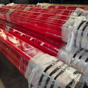 Tubería de Acero sin Costura Resistente a la Corrosión, Recubierta de Plástico de Color, ASTM A53/106 GrB 8`` SCH40, para Protección Contra Incendios, Venta al Por Mayor de Fábrica - Product Image 3