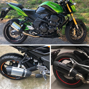 Silencieux d'échappement <span class=keywords><strong>universel</strong></span> en fibre de carbone de 51 mm vendu en usine, système d'échappement en acier inoxydable de 470 mm, <span class=keywords><strong>DB</strong></span> <span class=keywords><strong>Killer</strong></span> pour motos - Product Image 4