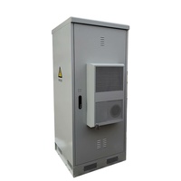 Armoire de télécommunications industrielle EVS, batterie lithium intégrée 48V 200Ah, alimentations 380V CC, sortie 3000W, fréquence extérieure, 8 prises