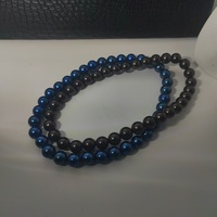 Collier en perles de résine 2 pièces, colliers tendance, Billie Eilish, vente en gros de bijoux tendance