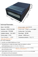 Sistema de curado UV LED de 11W cm² para impresoras UV Epson XP600 TX800, adaptador para precurado de tinta UV Ricoh, secado de aceite verde para PCB